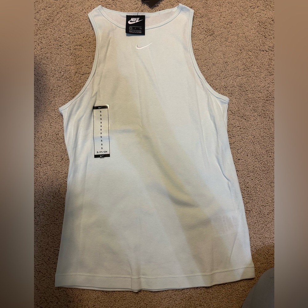 Nike Light Blue Tank Top